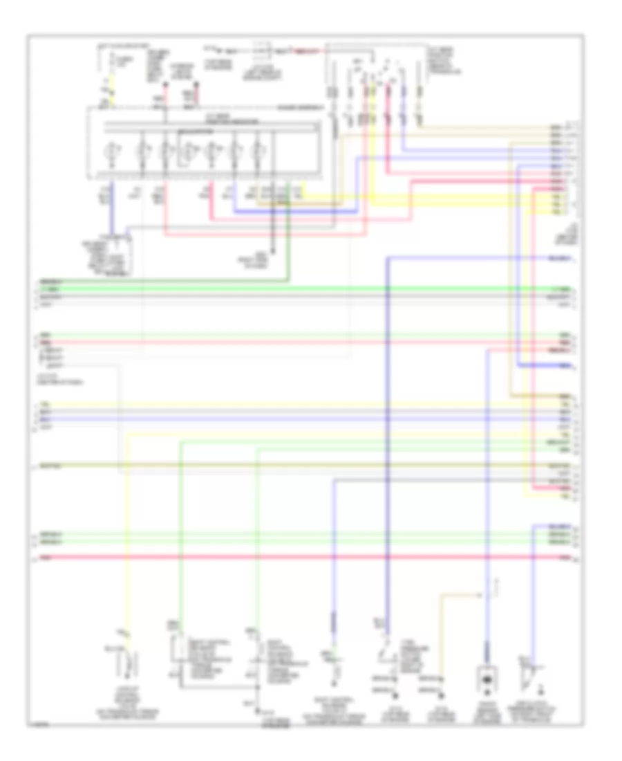 3.5L, Engine Performance Wiring Diagrams (3 of 4) for Honda Odyssey EX 1999