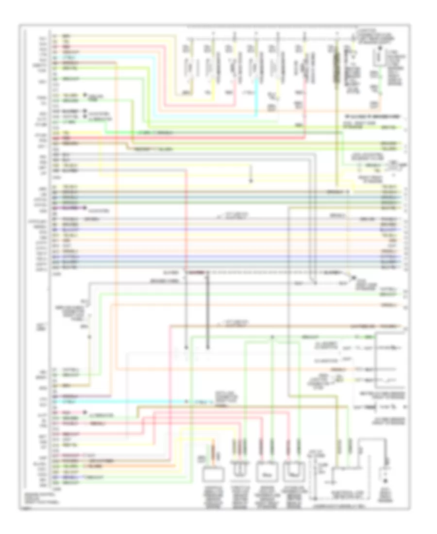1.6L VTEC, Engine Performance Wiring Diagrams (1 of 2) for Honda Civic EX 1995