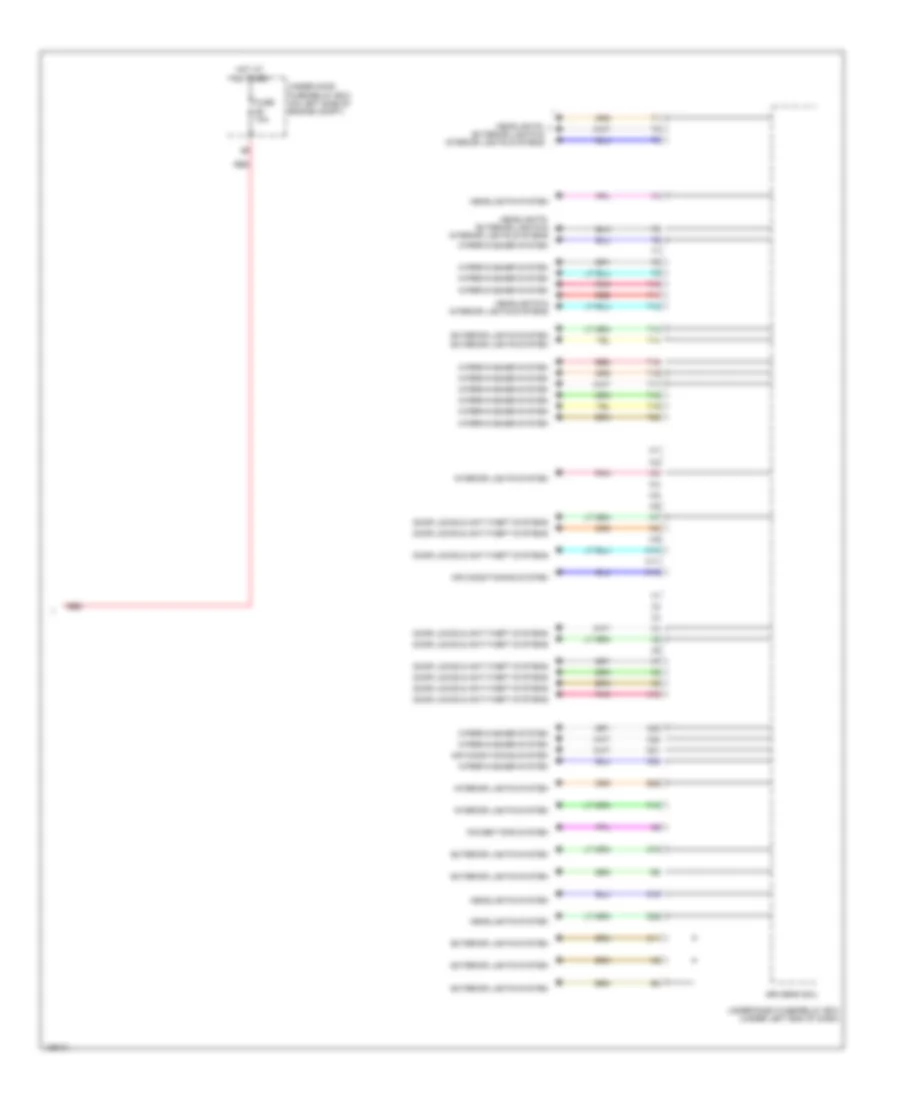 Body Control Modules Wiring Diagram (2 of 2) for Honda CR-V EX-L 2014