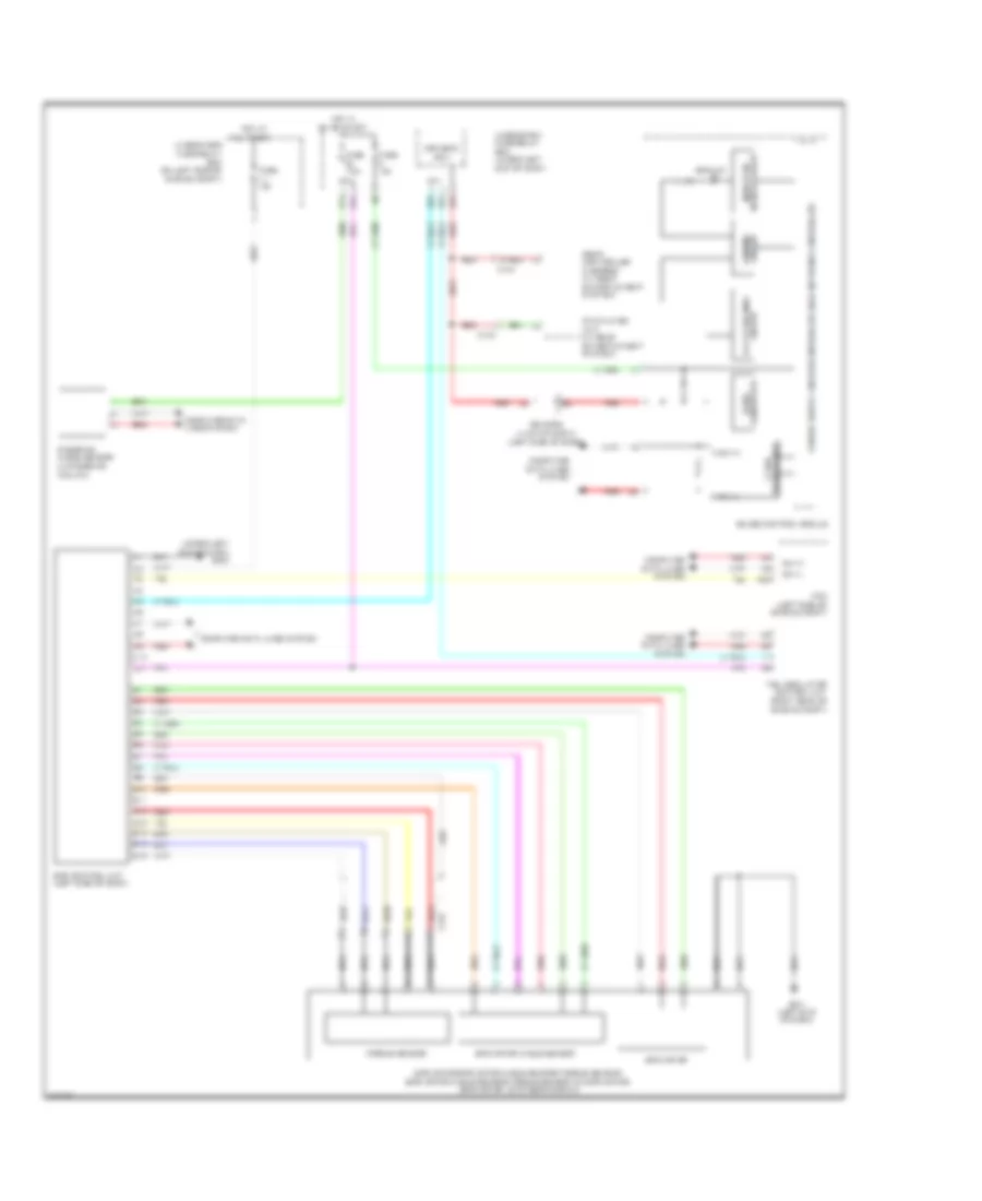 Electronic Power Steering Wiring Diagram for Honda CR-V EX-L 2014