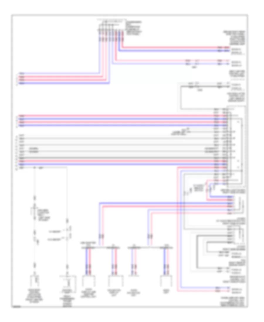F-CAN  B-CAN Wiring Diagram (2 of 2) for Honda Odyssey EX 2012