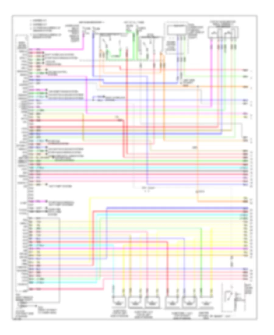 3 5L Engine Performance Wiring Diagram 1 of 7 for Honda Odyssey EX 2012