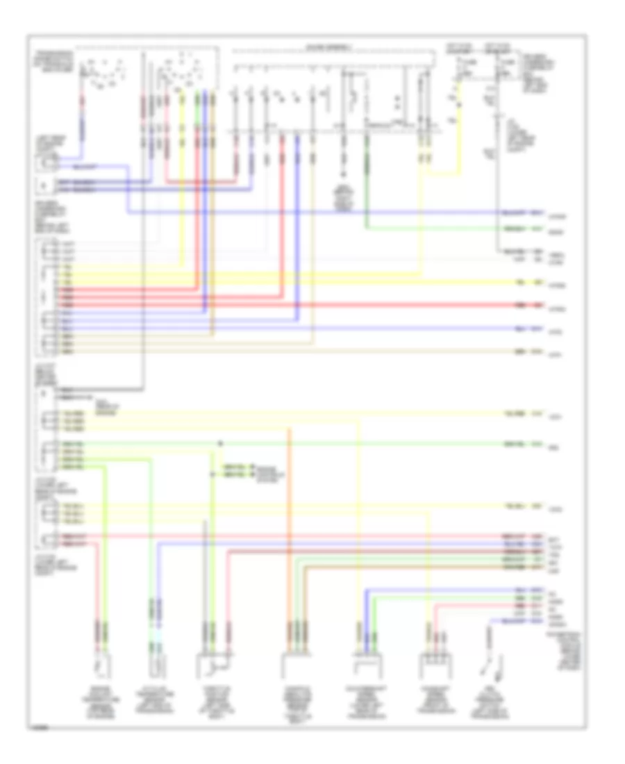 A T Wiring Diagram 2 of 2 for Honda Odyssey EX 2004