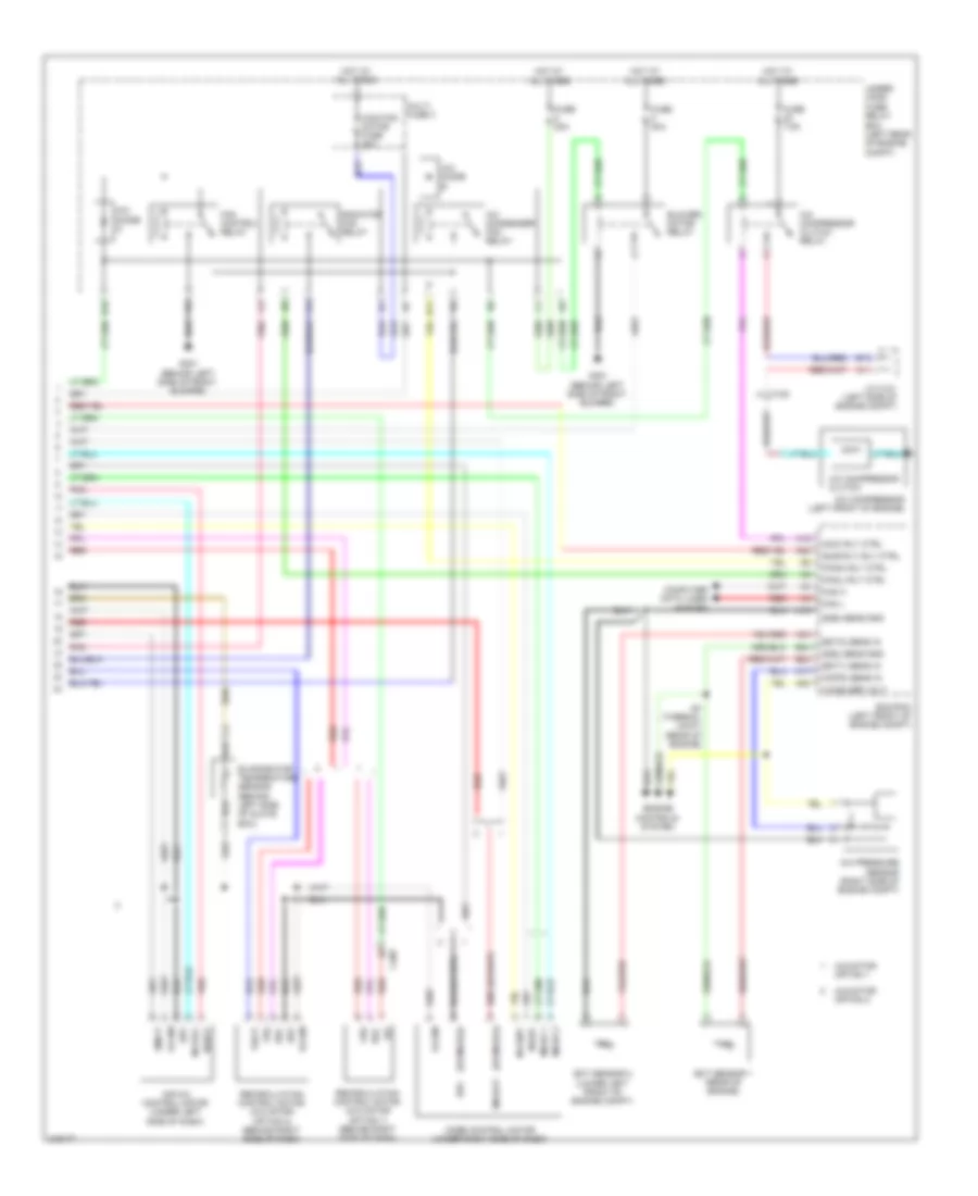 2 4L Manual A C Wiring Diagram 2 of 2 for Honda Accord SE 2011