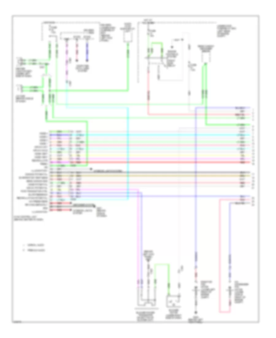 3 5L Manual A C Wiring Diagram 1 of 2 for Honda Accord SE 2011