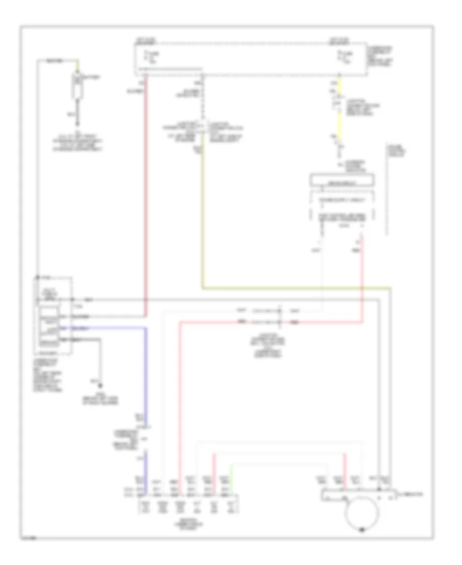 Charging Wiring Diagram for Honda Accord EX 2006