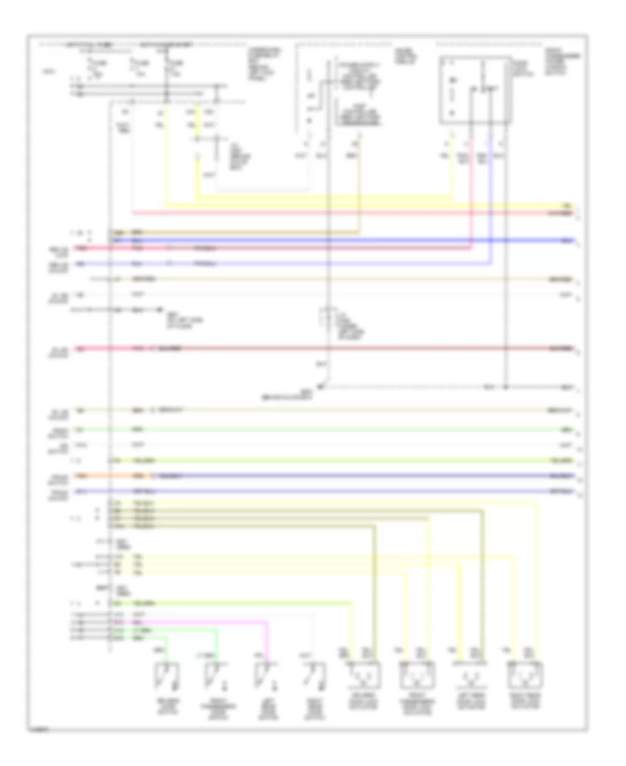 Forced Entry Wiring Diagram Hybrid 1 of 2 for Honda Accord EX 2006