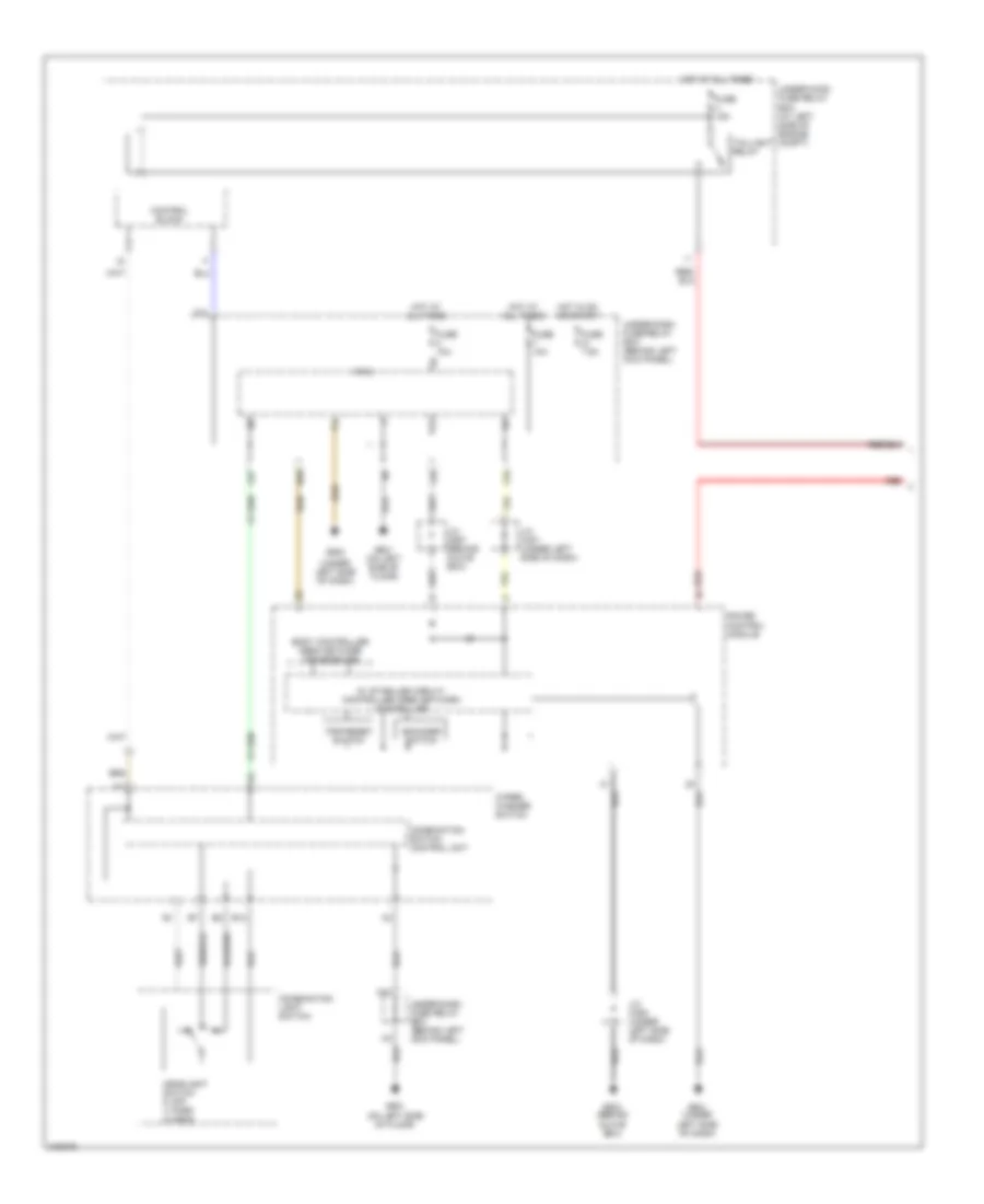 Instrument Illumination Wiring Diagram Hybrid 1 of 2 for Honda Accord EX 2006