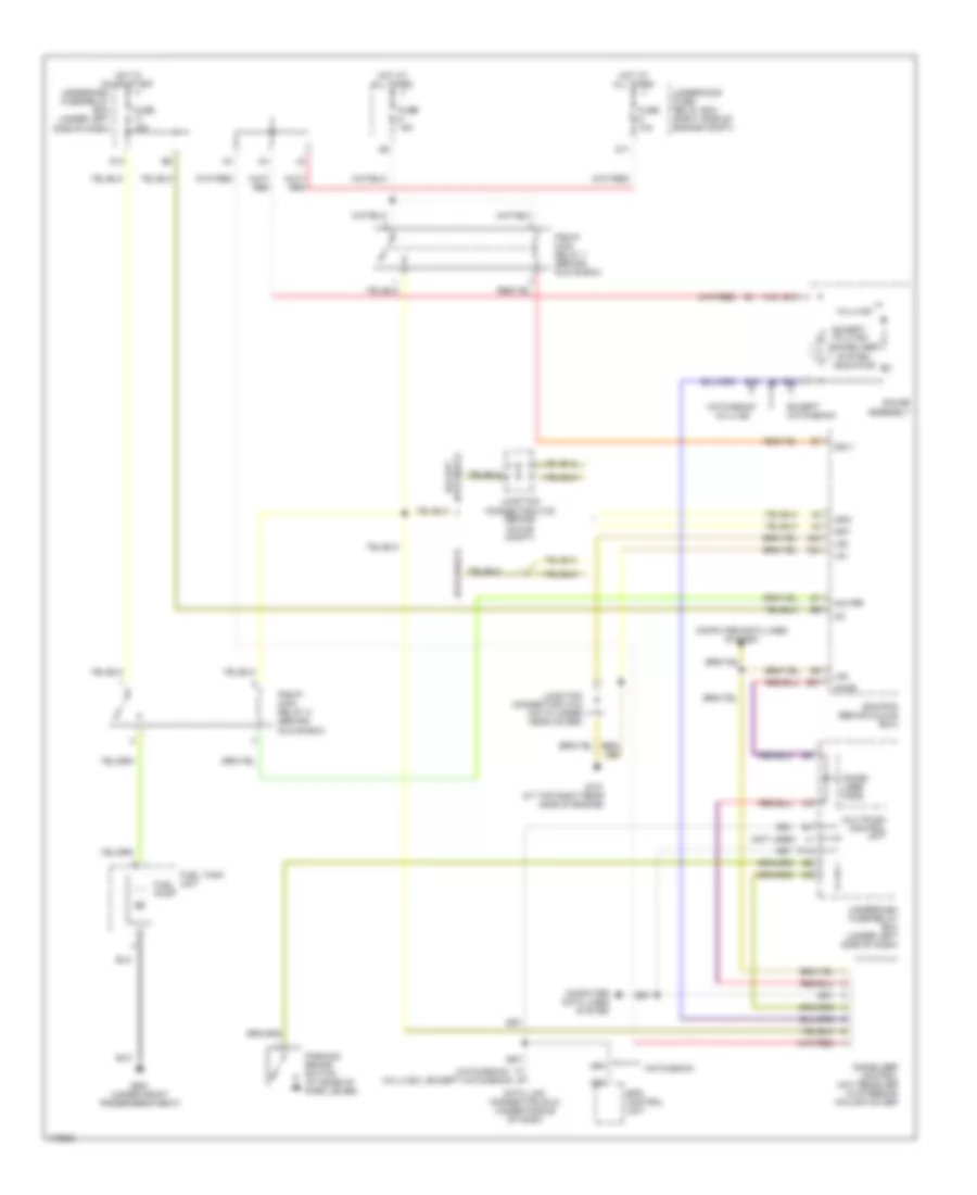 Immobilizer Wiring Diagram, Except GX  Hybrid for Honda Civic Si 2003