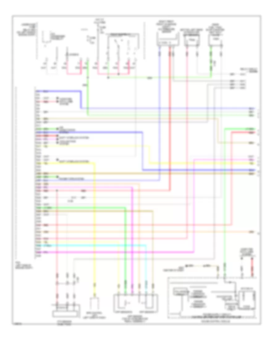 2 4L Engine Performance Wiring Diagram 1 of 5 for Honda CR V LX 2014
