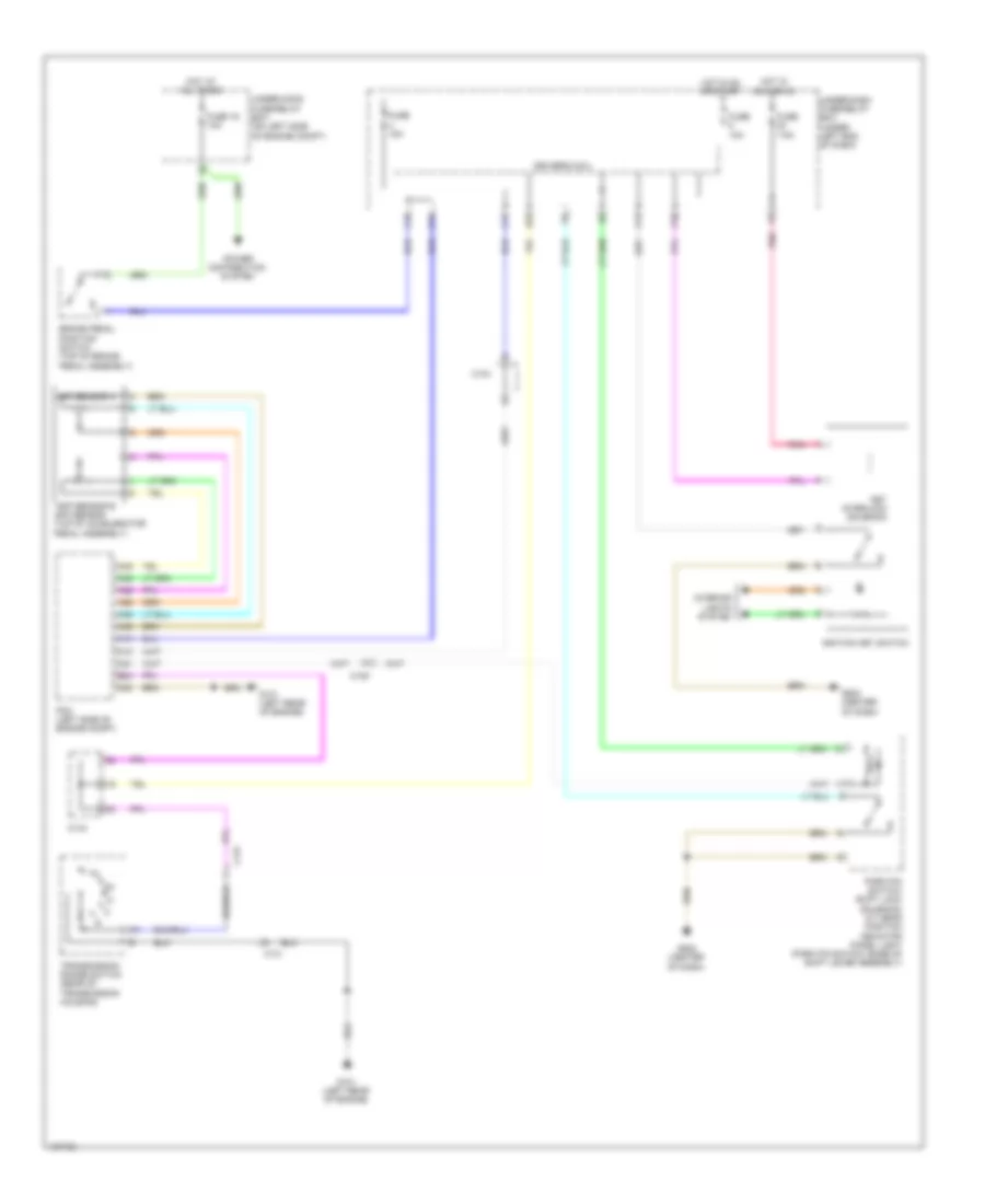 Shift Interlock Wiring Diagram for Honda CR-V LX 2014