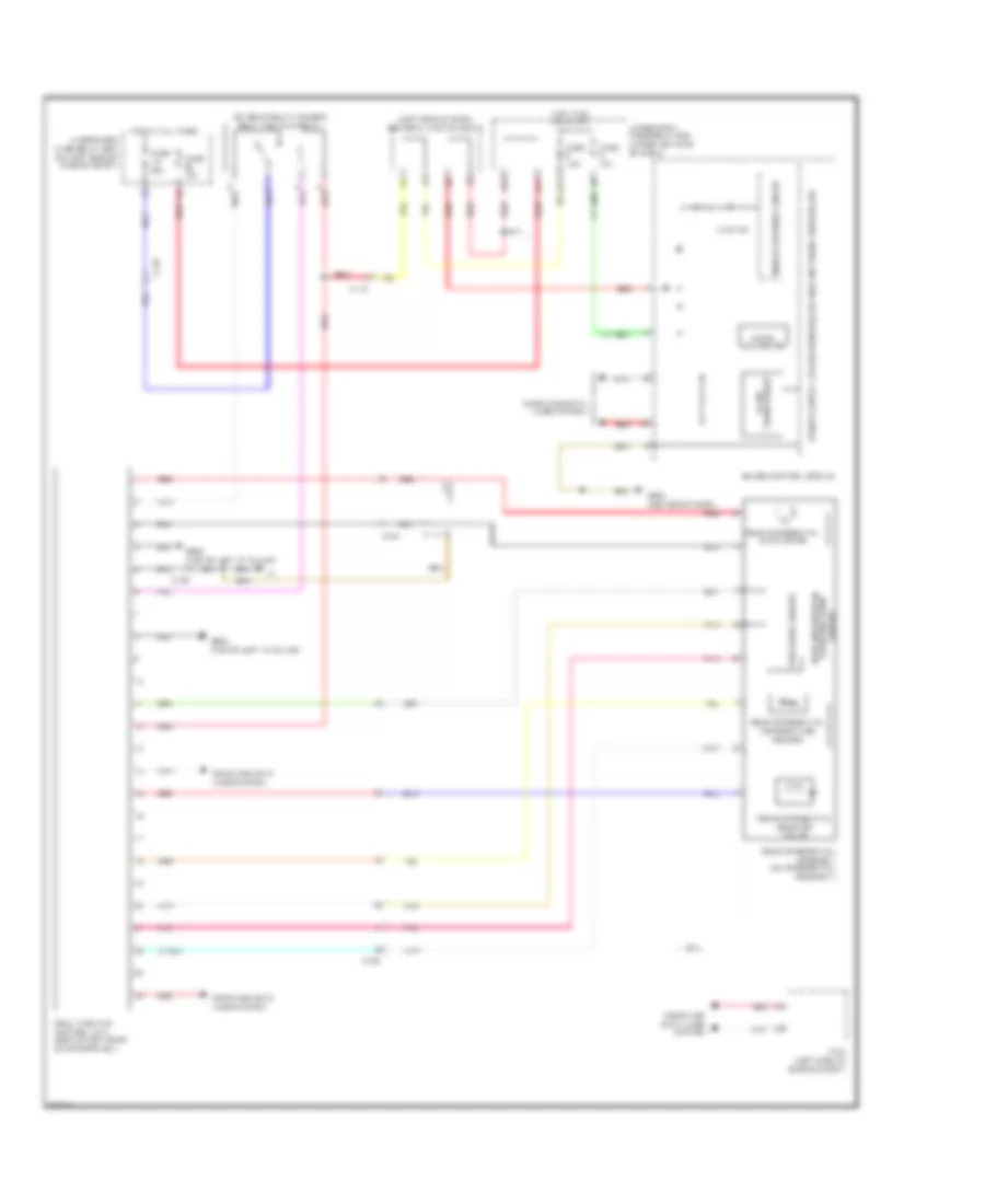 AWD Wiring Diagram for Honda CR V LX 2014