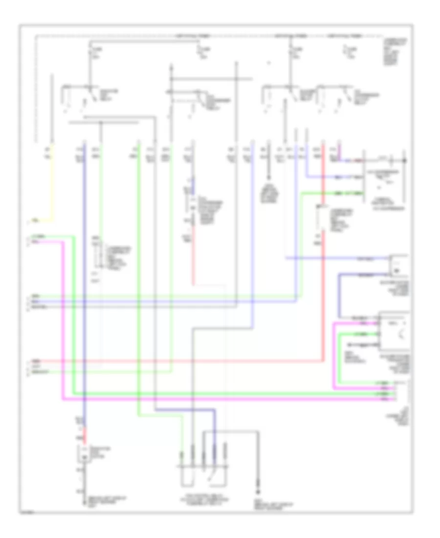 Automatic AC Wiring Diagram, Hybrid (3 of 3) for Honda Accord DX 2005
