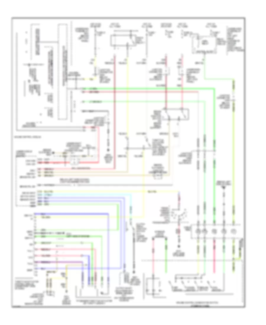3.0L, Cruise Control Wiring Diagram, Except Hybrid for Honda Accord DX 2005