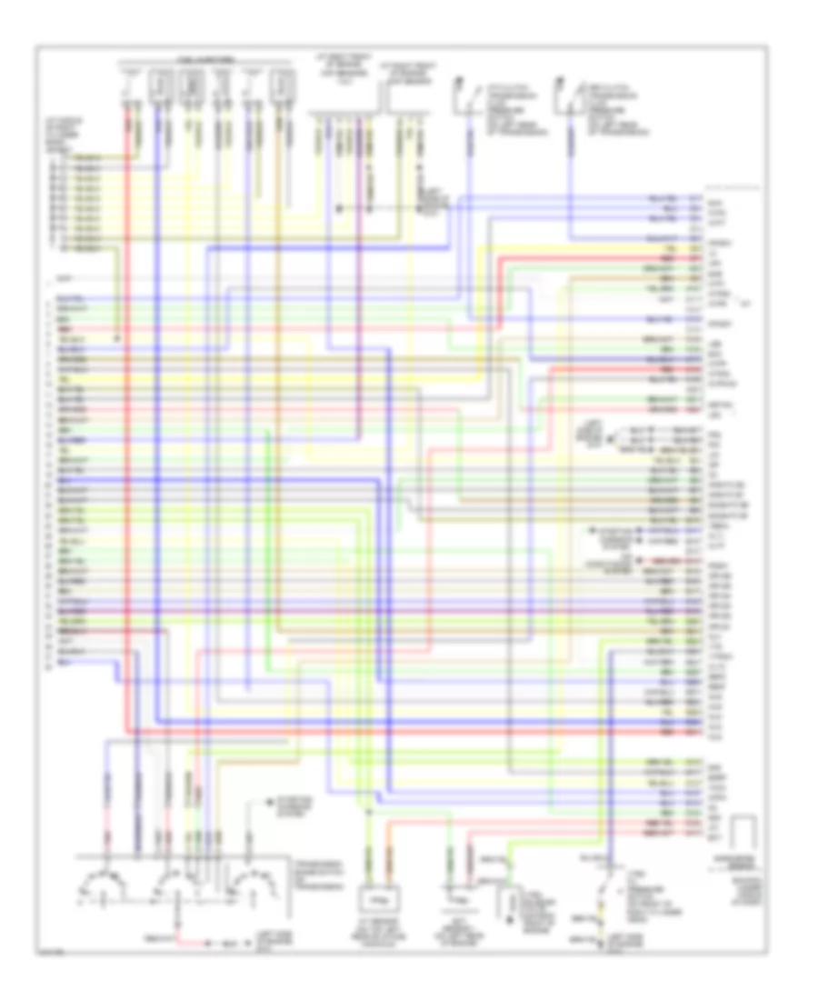 3 0L Engine Performance Wiring Diagram Except Hybrid 5 of 5 for Honda Accord DX 2005