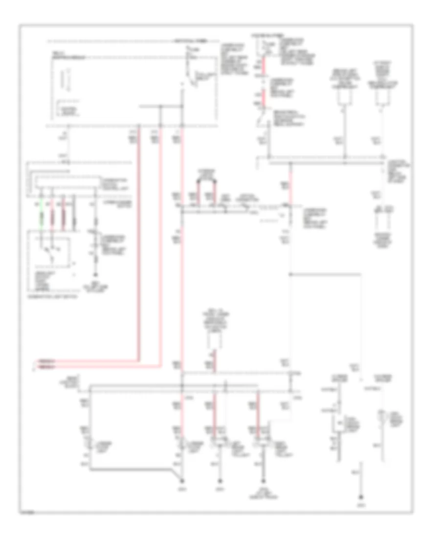 Exterior Lamps Wiring Diagram, Coupe (2 of 2) for Honda Accord DX 2005