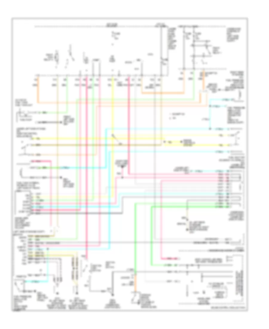 Immobilizer Wiring Diagram, Except Hybrid for Honda Civic Si 2009