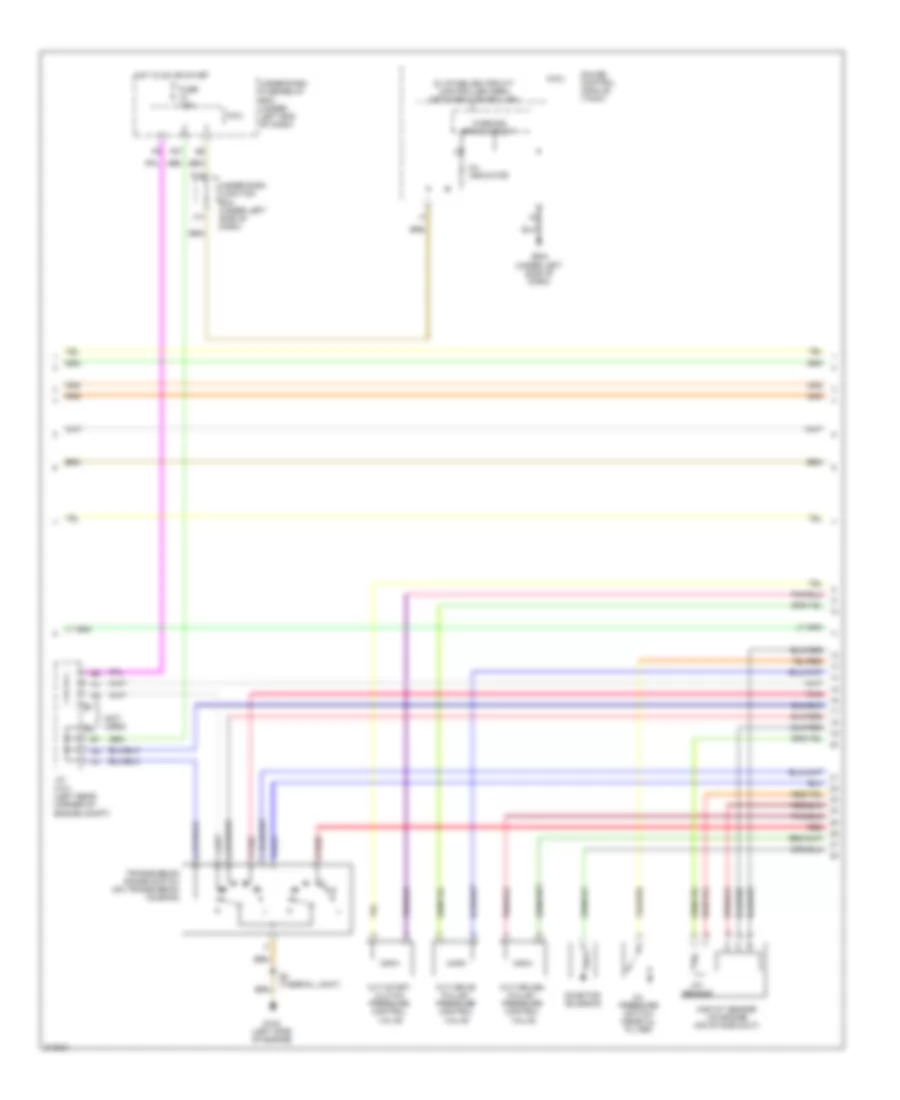 1.3L, Engine Performance Wiring Diagram (2 of 5) for Honda Civic Si 2009