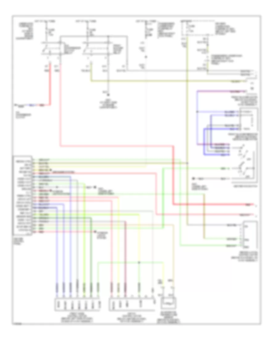 Manual A C Wiring Diagram 1 of 2 for Honda Odyssey LX 2004