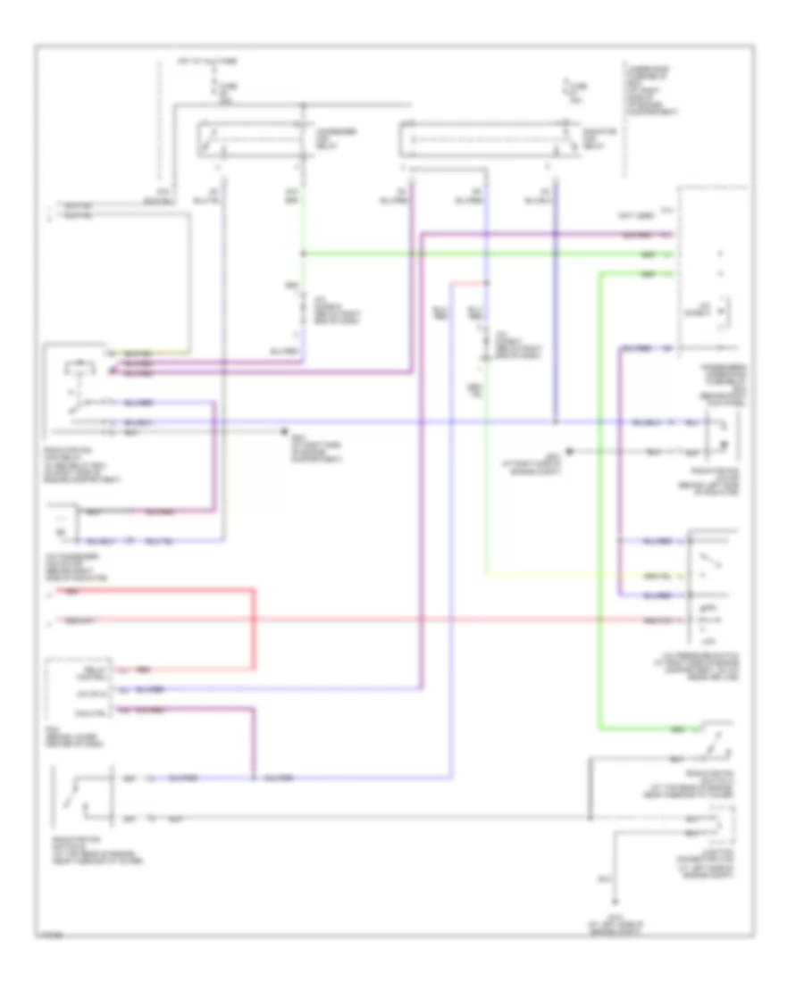 Manual A C Wiring Diagram 2 of 2 for Honda Odyssey LX 2004