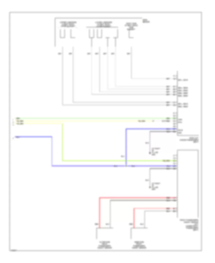 Supplemental Restraints Wiring Diagram (3 of 3) for Honda Odyssey LX 2004