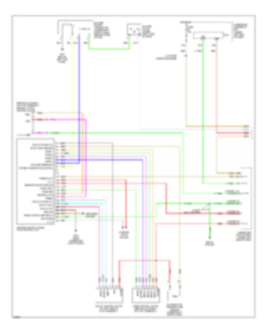 Manual A C Wiring Diagram 1 of 2 for Honda Civic DX 2011