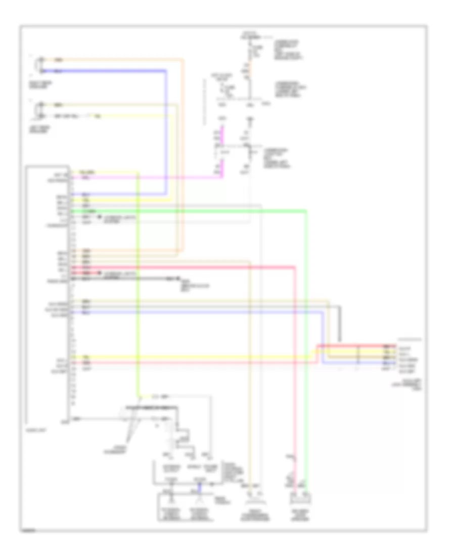 Base Radio Wiring Diagram Honda Accessory for Honda Civic DX 2011