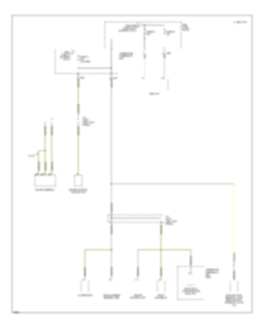 Power Distribution Wiring Diagram (4 of 4) for Honda Civic VX 1995
