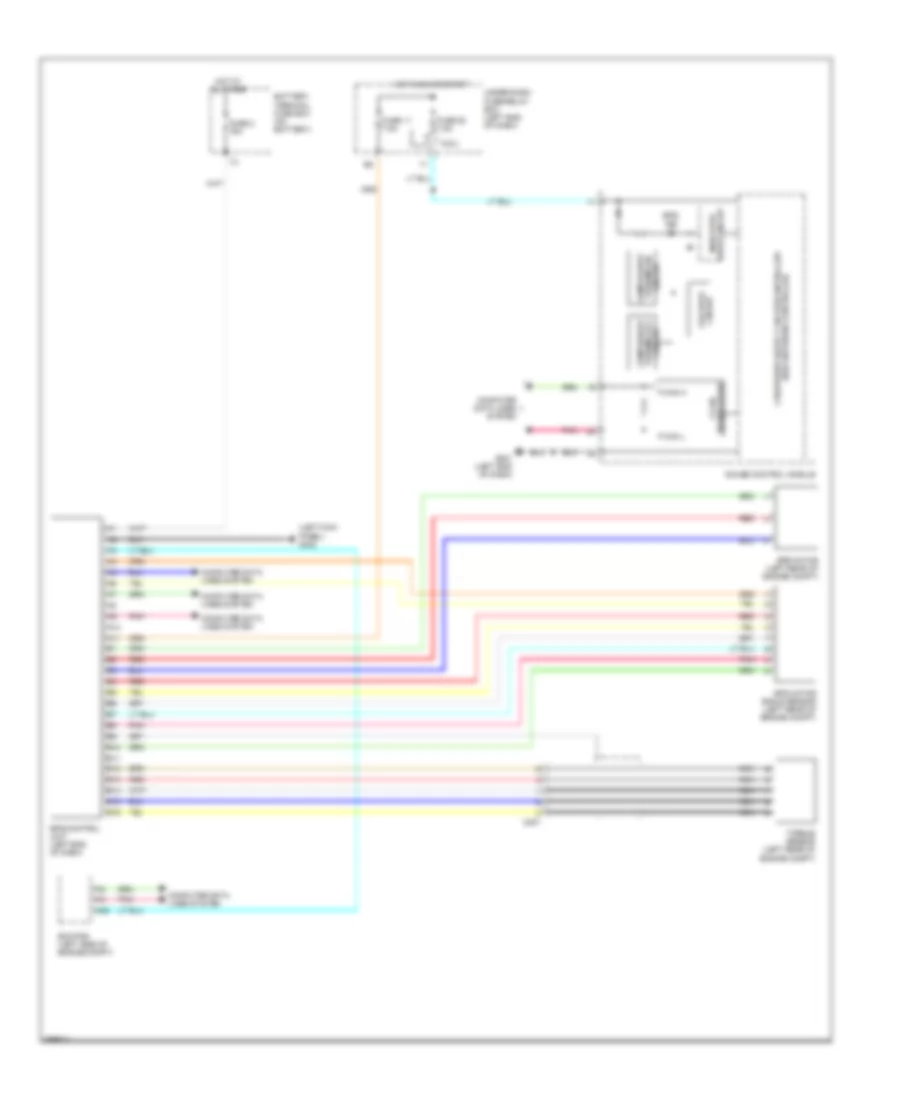 Electronic Power Steering Wiring Diagram for Honda CR-Z 2014