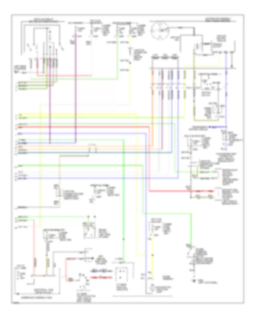 2.2L, Engine Performance Wiring Diagrams (2 of 2) for Honda Odyssey EX 1995