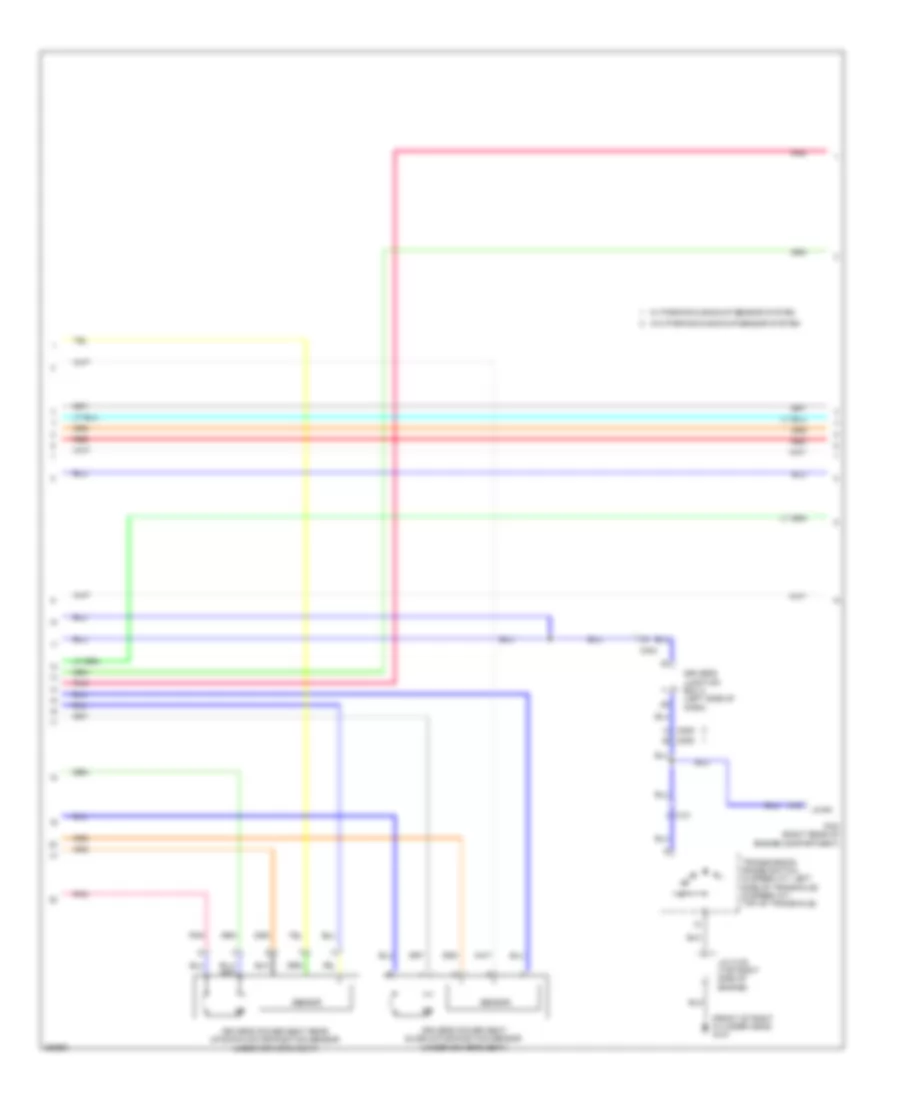 Memory Seat Wiring Diagram (2 of 3) for Honda Odyssey LX 2013