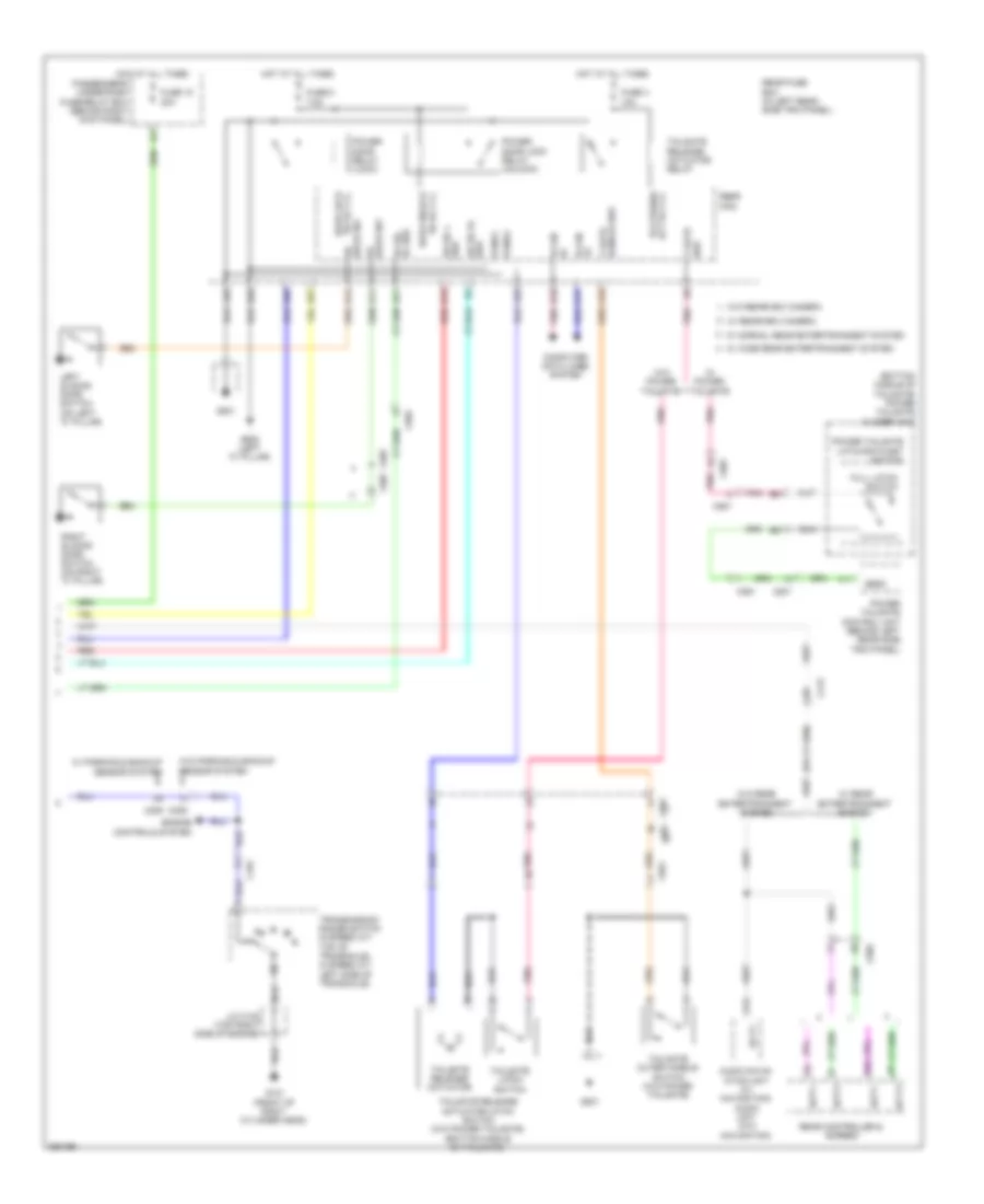POWER DOOR LOCKS – Honda Odyssey LX 2013 – SYSTEM WIRING DIAGRAMS – Wiring  diagrams for cars  2009 Honda Odyssey Sliding Door Wiring Diagram    Wiring diagrams