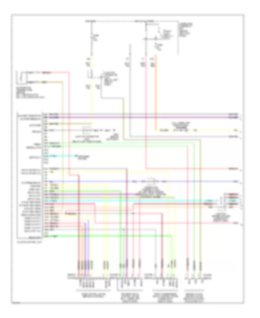 Automatic AC Wiring Diagram, Except Hybrid (1 of 3) for Honda Accord LX 2006