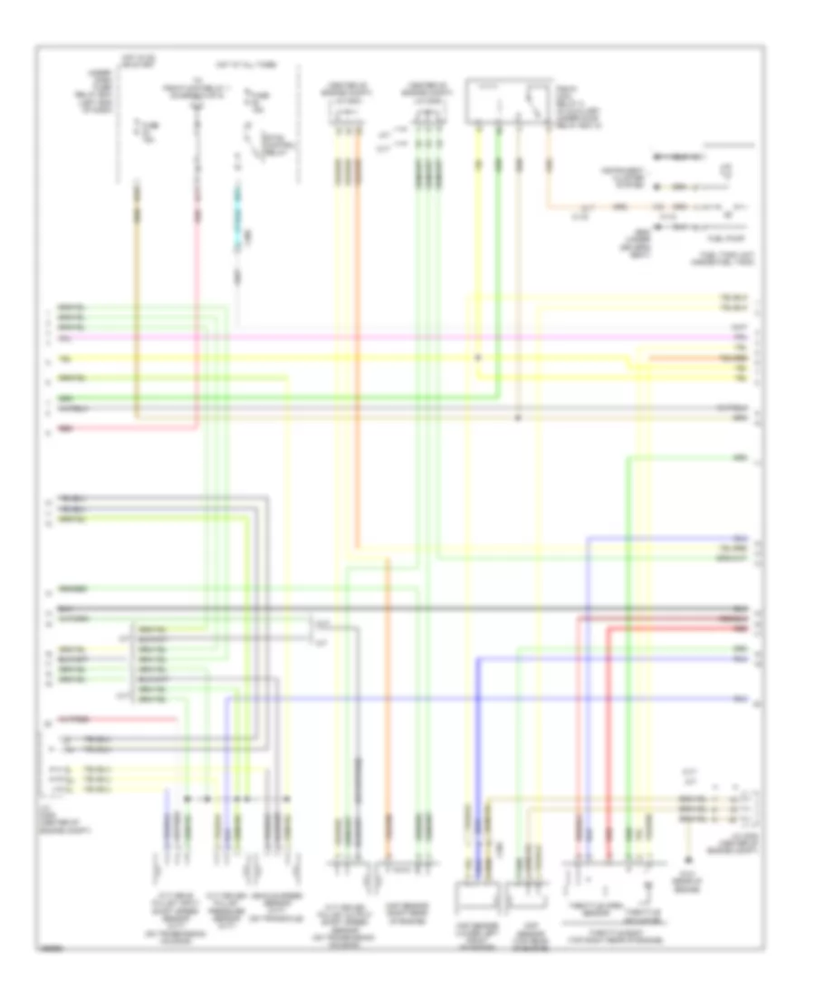 1.5L, Engine Controls Wiring Diagram (4 of 5) for Honda CR-Z EX 2014