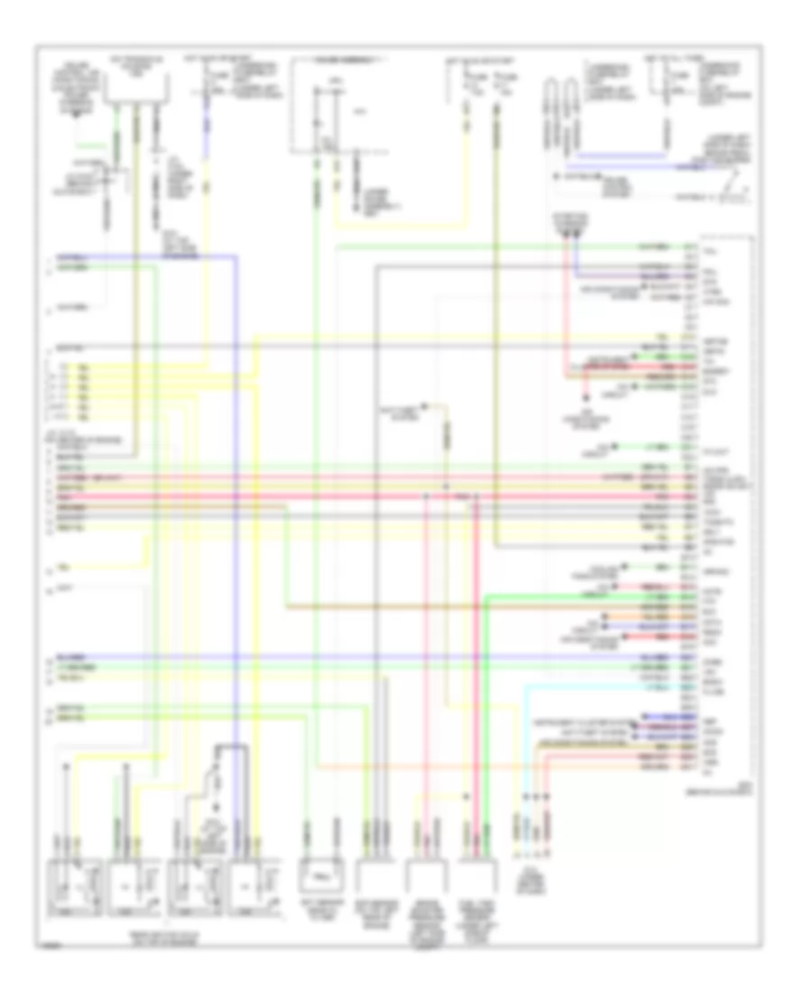 1.3L, Engine Performance Wiring Diagram, MT (3 of 3) for Honda Civic 2004