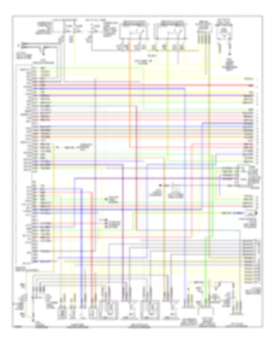 1 7L Engine Performance Wiring Diagram HX A T 1 of 3 for Honda Civic 2004