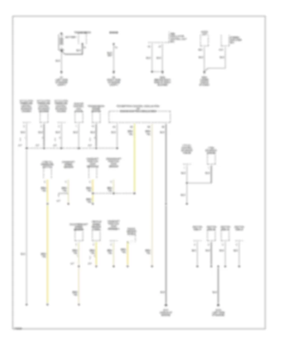 Ground Distribution Wiring Diagram 1 of 4 for Honda Element EX 2003