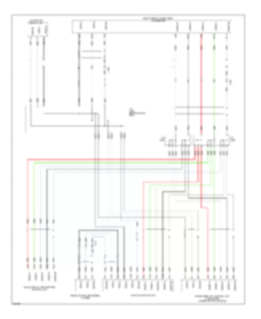 GA-NET BusGA-NET Audio Wiring Diagram, without Navigation with XM Radio for Honda Pilot EX 2012