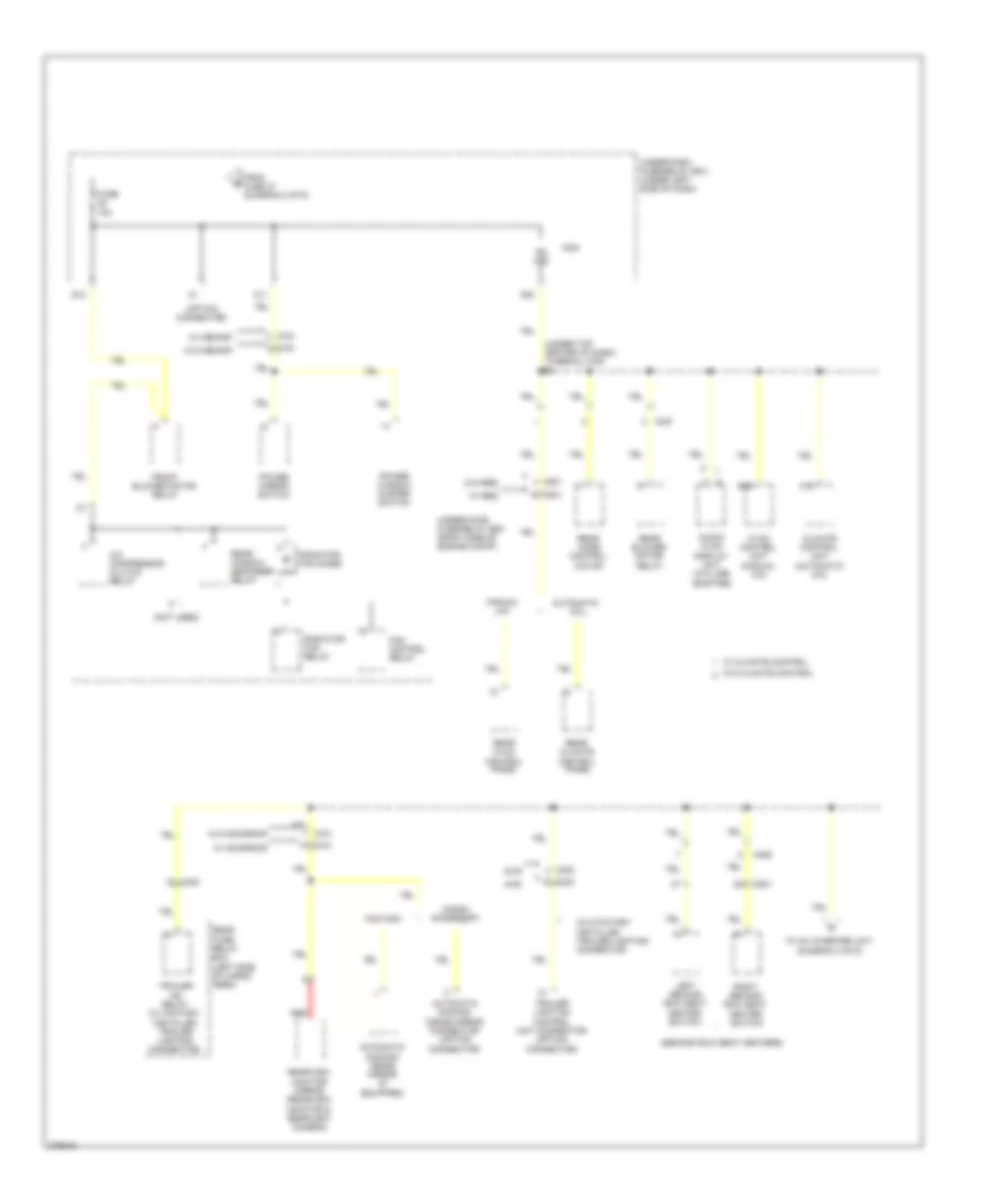 Power Distribution Wiring Diagram (9 of 9) for Honda Pilot EX 2012