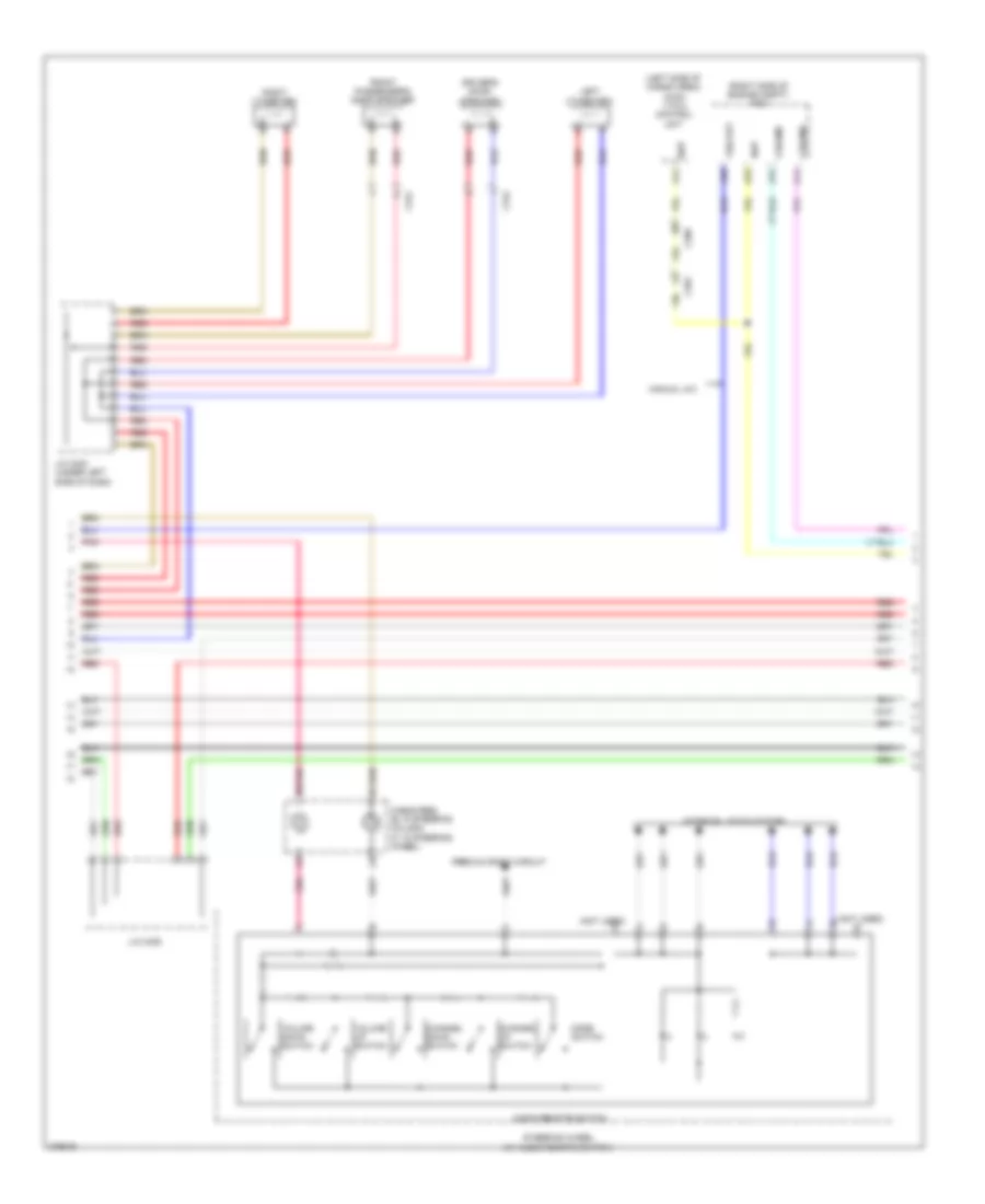 Base Radio Wiring Diagram 2 of 3 for Honda Pilot EX 2012