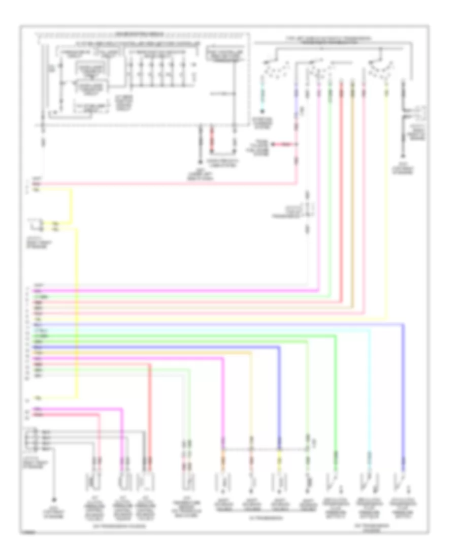 A T Wiring Diagram 2 of 2 for Honda Pilot EX 2012