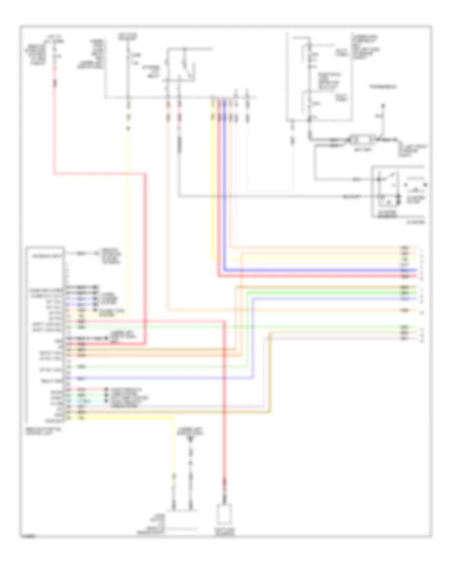 Remote Starting Wiring Diagram (1 of 2) for Honda CR-V LX 2009