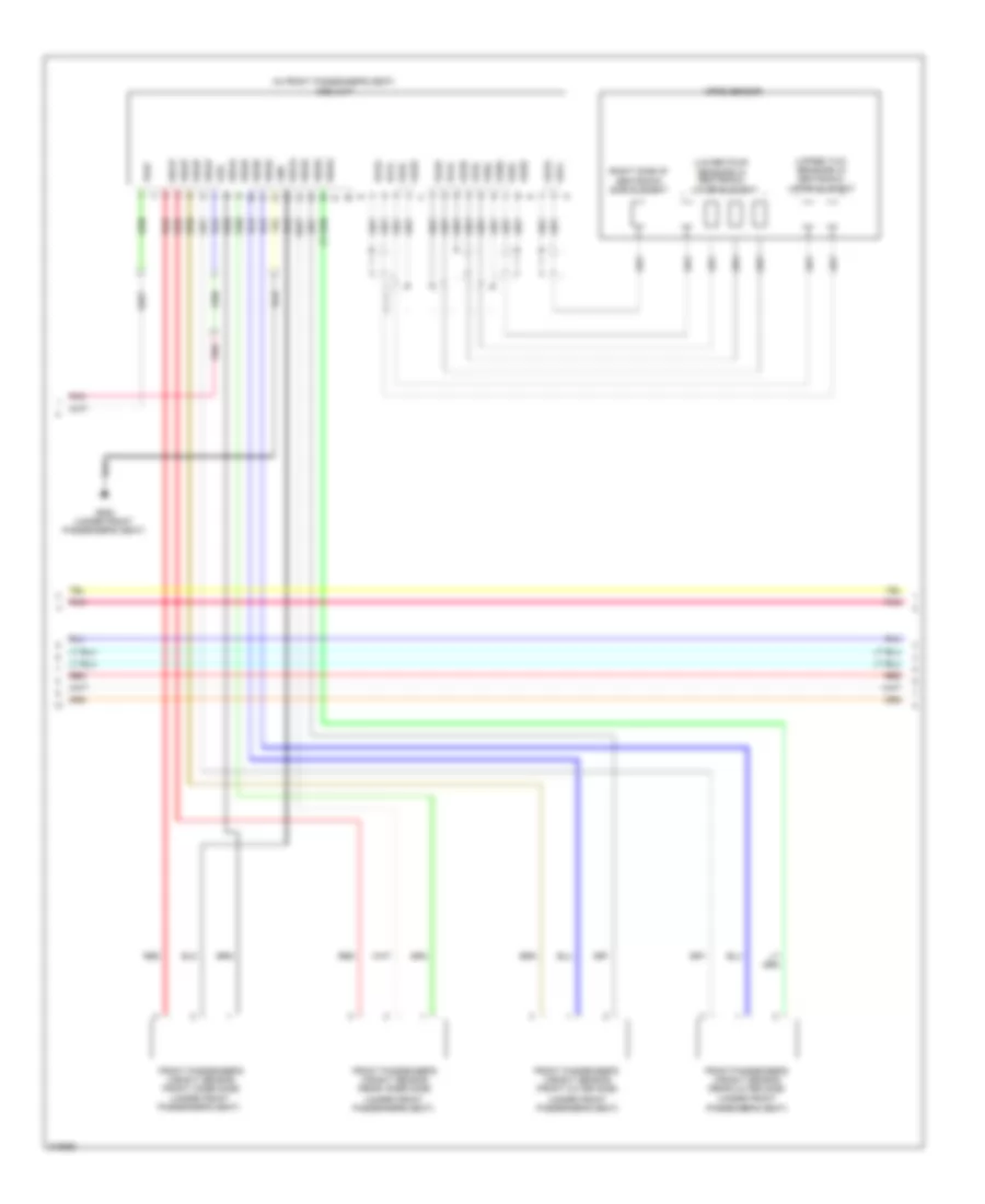 Supplemental Restraints Wiring Diagram (3 of 4) for Honda CR-V LX 2009