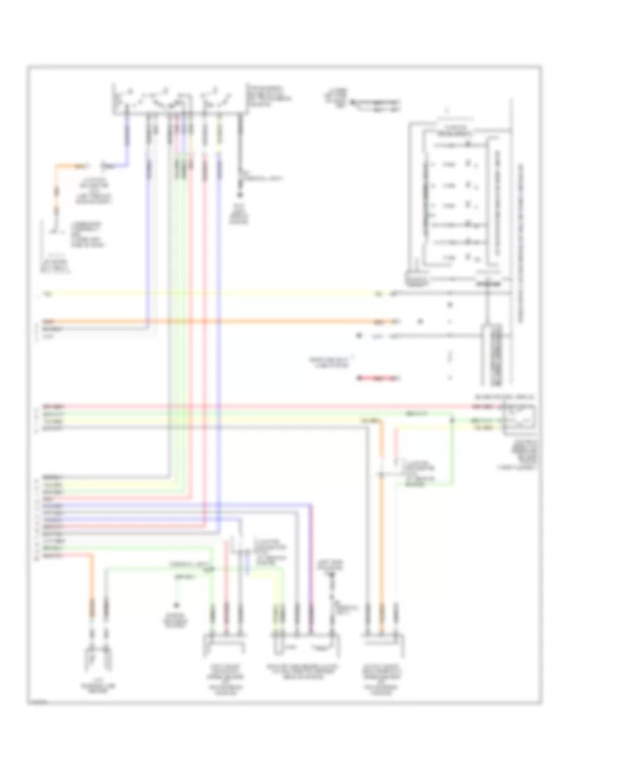 Transmission Wiring Diagram (2 of 2) for Honda CR-V LX 2009