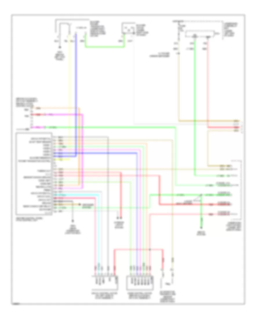Manual AC Wiring Diagram (1 of 2) for Honda Civic GX 2011