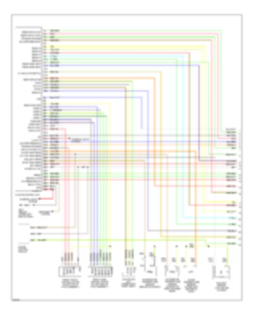 Automatic A C Wiring Diagram 1 of 3 for Honda Pilot EX 2007
