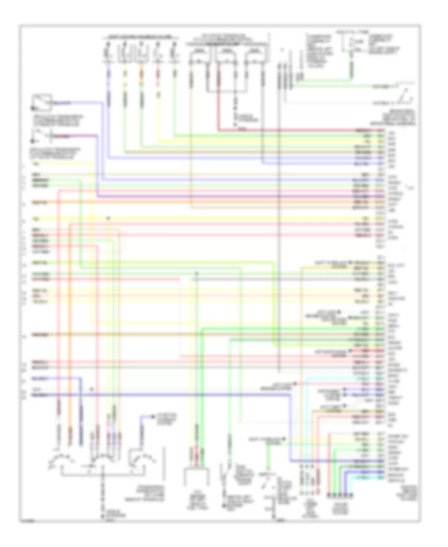 2.4L, Engine Performance Wiring Diagram (4 of 4) for Honda CR-V SE 2005