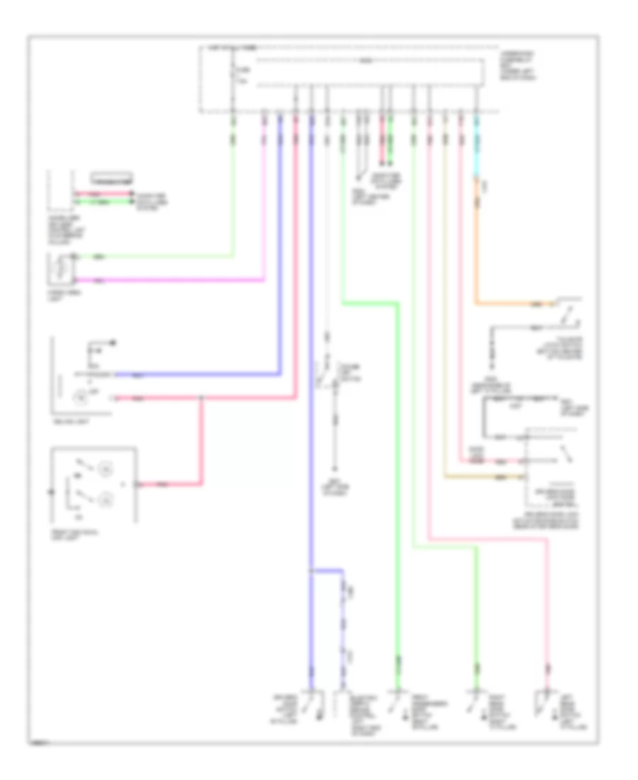 Courtesy Lamps Wiring Diagram Electric Vehicle for Honda Fit EV 2014