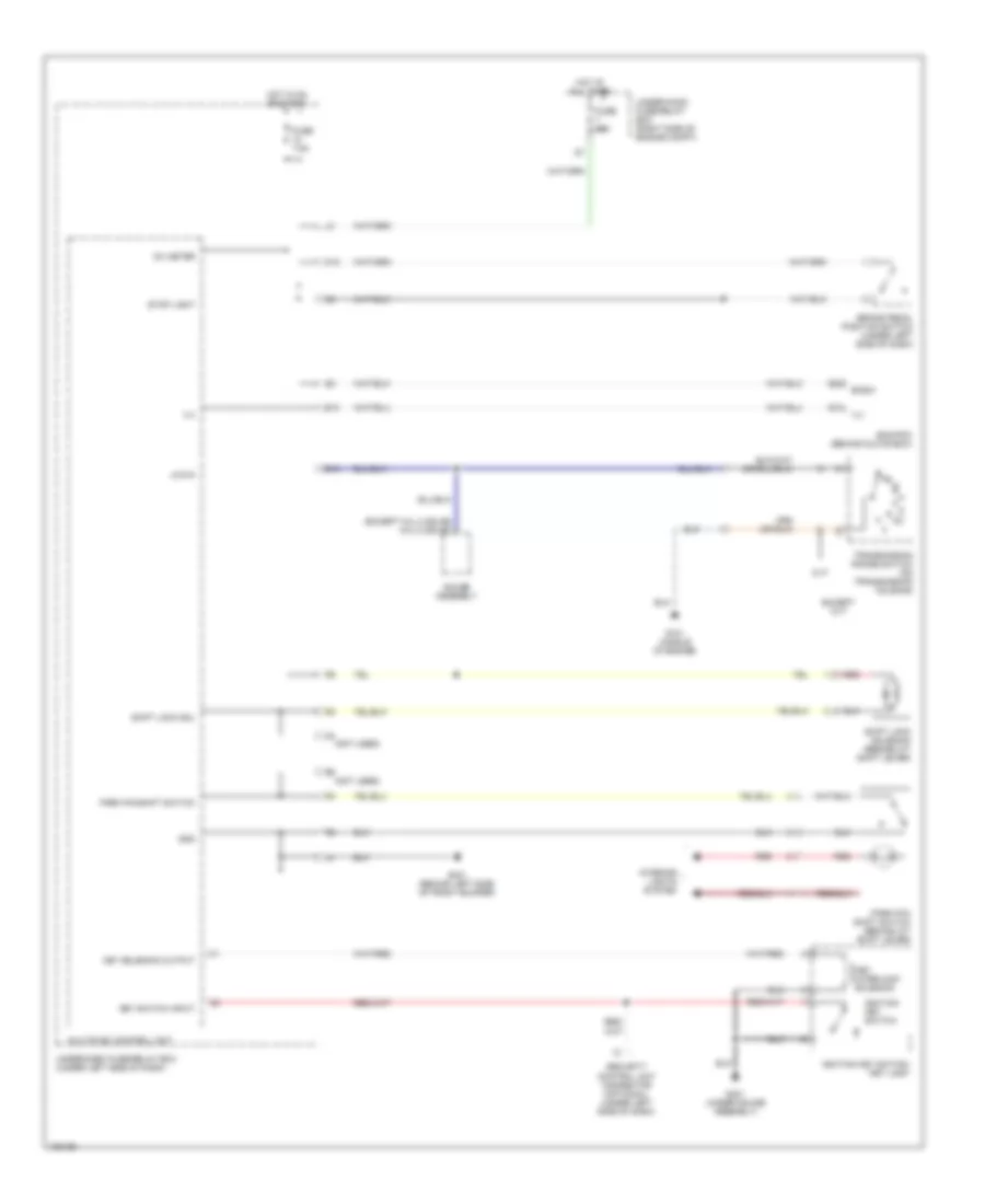 Shift Interlock Wiring Diagram Except Hybrid for Honda Civic DX 2004