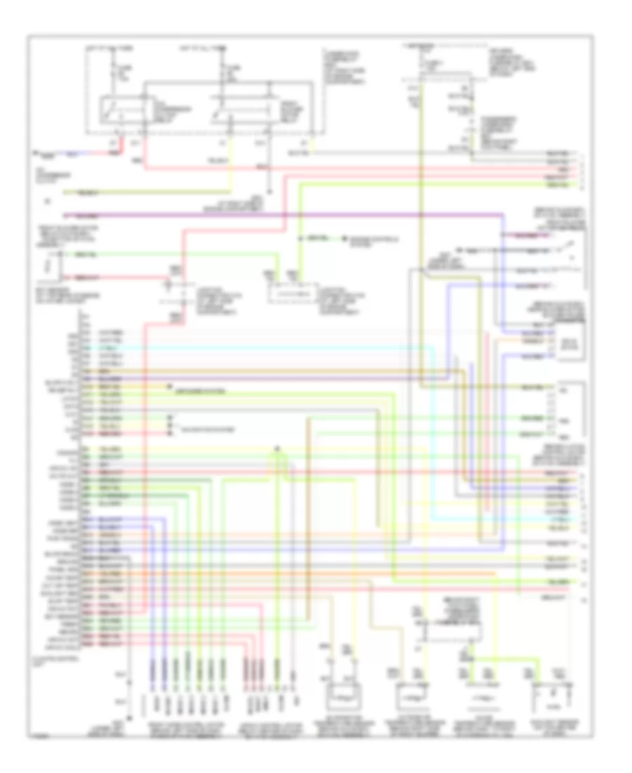 Automatic A C Wiring Diagram with Navigation 1 of 2 for Honda Odyssey EX 2003